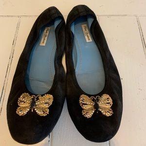 Paola Quadretti Firenze black flats